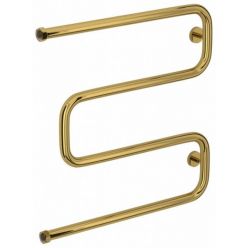 Полотенцесушитель водяной Сунержа Ш-образный, высота 60 см, ширина 60 см, цвет золото, 03-0014-6060