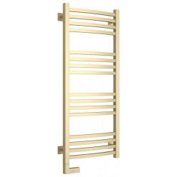 Полотенцесушитель электрический Сунержа Аркус 2.0, высота 100 см, ширина 40 см, диммер слева, цвет матовая шампань, 022-5604-1040