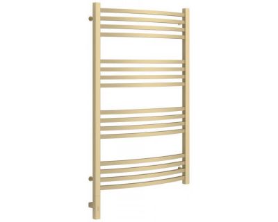 Полотенцесушитель электрический Сунержа Аркус 3.0, высота 100 см, ширина 60 см, диммер слева/справа, цвет матовая шампань, 022-5704-1060/022-5705-1060