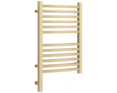 Полотенцесушитель электрический Сунержа Аркус 3.0, высота 60 см, ширина 40 см, диммер слева/справа, цвет матовая шампань, 022-5704-6040/022-5705-6040