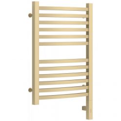 Полотенцесушитель электрический Сунержа Аркус 3.0, высота 60 см, ширина 40 см, диммер слева/справа, цвет матовая шампань, 022-5704-6040/022-5705-6040