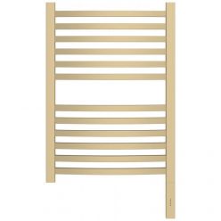 Полотенцесушитель электрический Сунержа Аркус 3.0, высота 60 см, ширина 40 см, диммер слева/справа, цвет матовая шампань, 022-5704-6040/022-5705-6040