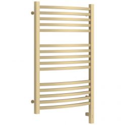 Полотенцесушитель электрический Сунержа Аркус 3.0, высота 80 см, ширина 50 см, диммер слева/справа, цвет матовая шампань, 022-5704-8050/022-5705-8050