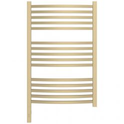 Полотенцесушитель электрический Сунержа Аркус 3.0, высота 80 см, ширина 50 см, диммер слева/справа, цвет матовая шампань, 022-5704-8050/022-5705-8050