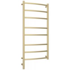 Полотенцесушитель электрический Сунержа Галант 3.0, высота 100 см, ширина 50 см, диммер слева/справа, цвет матовая шампань, 022-5800-1050/022-5801-1050