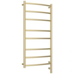 Полотенцесушитель электрический Сунержа Галант 3.0, высота 100 см, ширина 50 см, диммер слева/справа, цвет матовая шампань, 022-5800-1050/022-5801-1050