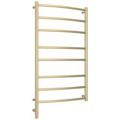 Полотенцесушитель электрический Сунержа Галант 3.0, высота 100 см, ширина 60 см, диммер слева/справа, цвет матовая шампань, 022-5800-1060/022-5801-1060