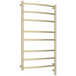 Полотенцесушитель электрический Сунержа Галант 3.0, высота 100 см, ширина 60 см, диммер слева/справа, цвет матовая шампань, 022-5800-1060/022-5801-1060