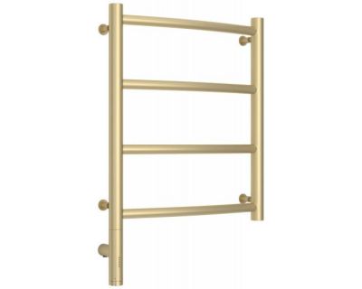 Полотенцесушитель электрический Сунержа Галант 3.0, высота 50 см, ширина 40 см, диммер слева/справа, цвет матовая шампань, 022-5800-5040/022-5801-5040