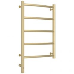 Полотенцесушитель электрический Сунержа Галант 3.0, высота 60 см, ширина 40 см, диммер слева/справа, цвет матовая шампань, 022-5800-6040/022-5801-6040