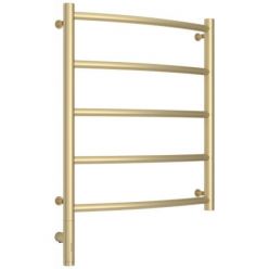 Полотенцесушитель электрический Сунержа Галант 3.0, высота 60 см, ширина 50 см, диммер слева/справа, цвет матовая шампань, 022-5800-6050/022-5801-6050