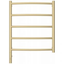 Полотенцесушитель электрический Сунержа Галант 3.0, высота 60 см, ширина 50 см, диммер слева/справа, цвет матовая шампань, 022-5800-6050/022-5801-6050