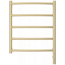 Полотенцесушитель электрический Сунержа Галант 3.0, высота 60 см, ширина 50 см, диммер слева/справа, цвет матовая шампань, 022-5800-6050/022-5801-6050