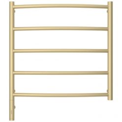 Полотенцесушитель электрический Сунержа Галант 3.0, высота 60 см, ширина 60 см, диммер слева/справа, цвет матовая шампань, 022-5800-6060/022-5801-6060