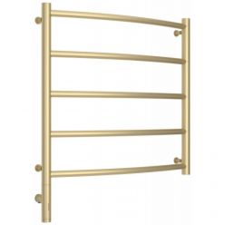 Полотенцесушитель электрический Сунержа Галант 3.0, высота 60 см, ширина 60 см, диммер слева/справа, цвет матовая шампань, 022-5800-6060/022-5801-6060