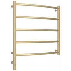 Полотенцесушитель электрический Сунержа Галант 3.0, высота 60 см, ширина 60 см, диммер слева/справа, цвет матовая шампань, 022-5800-6060/022-5801-6060