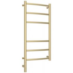 Полотенцесушитель электрический Сунержа Галант 3.0, высота 80 см, ширина 40 см, диммер слева/справа, цвет матовая шампань, 022-5800-8040/022-5801-8040