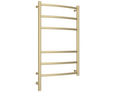 Полотенцесушитель электрический Сунержа Галант 3.0, высота 80 см, ширина 50 см, диммер слева/справа, цвет матовая шампань, 022-5800-8050/022-5801-8050