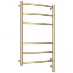 Полотенцесушитель электрический Сунержа Галант 3.0, высота 80 см, ширина 50 см, диммер слева/справа, цвет матовая шампань, 022-5800-8050/022-5801-8050