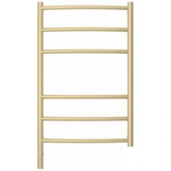 Полотенцесушитель электрический Сунержа Галант 3.0, высота 80 см, ширина 50 см, диммер слева/справа, цвет матовая шампань, 022-5800-8050/022-5801-8050