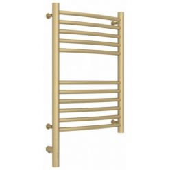 Полотенцесушитель электрический Сунержа Богема 3.0, высота 60 см, ширина 40 см, диммер слева/справа, цвет матовая шампань, 022-5802-6040/022-5803-6040