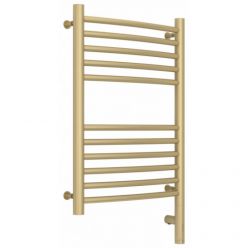 Полотенцесушитель электрический Сунержа Богема 3.0, высота 60 см, ширина 40 см, диммер слева/справа, цвет матовая шампань, 022-5802-6040/022-5803-6040