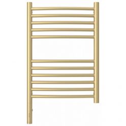 Полотенцесушитель электрический Сунержа Богема 3.0, высота 60 см, ширина 40 см, диммер слева/справа, цвет матовая шампань, 022-5802-6040/022-5803-6040