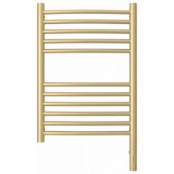 Полотенцесушитель электрический Сунержа Богема 3.0, высота 60 см, ширина 40 см, диммер слева/справа, цвет матовая шампань, 022-5802-6040/022-5803-6040