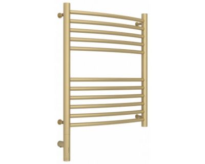 Полотенцесушитель электрический Сунержа Богема 3.0, высота 60 см, ширина 50 см, диммер слева/справа, цвет матовая шампань, 022-5802-6050/022-5803-6050