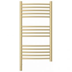 Полотенцесушитель электрический Сунержа Богема 3.0, высота 80 см, ширина 40 см, диммер слева/справа, цвет матовая шампань, 022-5802-8040/022-5803-8040