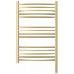 Полотенцесушитель электрический Сунержа Богема 3.0, высота 80 см, ширина 50 см, диммер слева/справа, цвет матовая шампань, 022-5802-8050/022-5803-8050