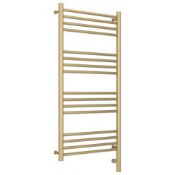 Полотенцесушитель электрический Сунержа Богема 3.0, высота 100 см, ширина 50 см, диммер слева/справа, цвет матовая шампань, 022-5804-1050/022-5805-1050