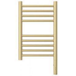 Полотенцесушитель электрический Сунержа Богема 3.0, высота 50 см, ширина 30 см, диммер слева/справа, цвет матовая шампань, 022-5804-5030/022-5805-5030