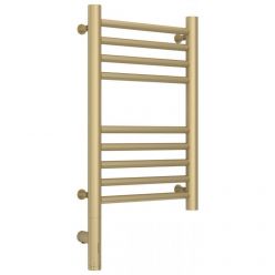 Полотенцесушитель электрический Сунержа Богема 3.0, высота 50 см, ширина 30 см, диммер слева/справа, цвет матовая шампань, 022-5804-5030/022-5805-5030