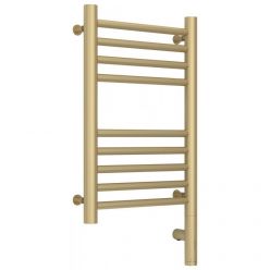 Полотенцесушитель электрический Сунержа Богема 3.0, высота 50 см, ширина 30 см, диммер слева/справа, цвет матовая шампань, 022-5804-5030/022-5805-5030