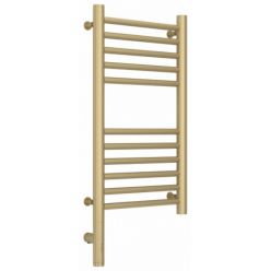 Полотенцесушитель электрический Сунержа Богема 3.0, высота 60 см, ширина 30 см, диммер слева/справа, цвет матовая шампань, 022-5804-6030/022-5805-6030