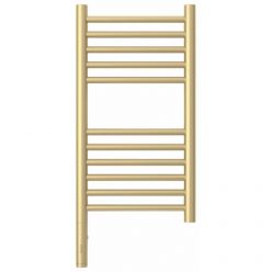 Полотенцесушитель электрический Сунержа Богема 3.0, высота 60 см, ширина 30 см, диммер слева/справа, цвет матовая шампань, 022-5804-6030/022-5805-6030