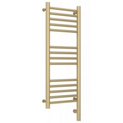 Полотенцесушитель электрический Сунержа Богема 3.0, высота 80 см, ширина 30 см, диммер слева/справа, цвет матовая шампань, 022-5804-8030/022-5805-8030