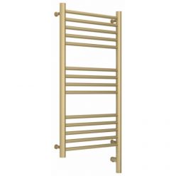 Полотенцесушитель электрический Сунержа Богема 3.0, высота 80 см, ширина 40 см, диммер слева/справа, цвет матовая шампань, 022-5804-8040/022-5805-8040