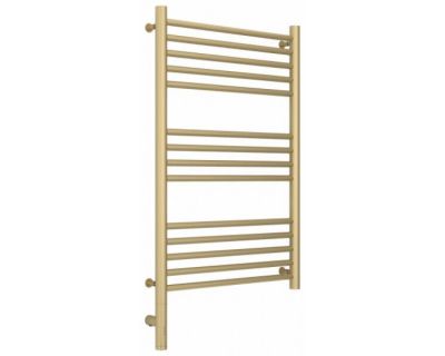 Полотенцесушитель электрический Сунержа Богема 3.0, высота 80 см, ширина 50 см, диммер слева/справа, цвет матовая шампань, 022-5804-8050/022-5805-8050