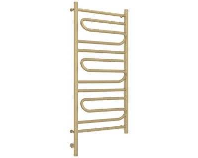 Полотенцесушитель электрический Сунержа Элегия 3.0, высота 100 см, ширина 50 см, диммер слева/справа, цвет матовая шампань, 022-5818-1050/022-5819-1050