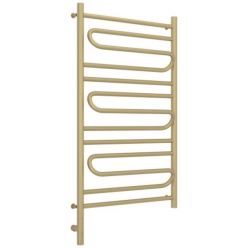 Полотенцесушитель электрический Сунержа Элегия 3.0, высота 100 см, ширина 60 см, диммер слева/справа, цвет матовая шампань, 022-5818-1060/022-5819-1060