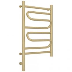 Полотенцесушитель электрический Сунержа Элегия 3.0, высота 60 см, ширина 40 см, диммер слева/справа, цвет матовая шампань, 022-5818-6040/022-5819-6040