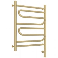 Полотенцесушитель электрический Сунержа Элегия 3.0, высота 60 см, ширина 50 см, диммер слева/справа, цвет матовая шампань, 022-5818-6050/022-5819-6050