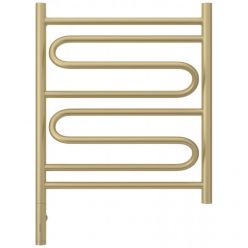 Полотенцесушитель электрический Сунержа Элегия 3.0, высота 60 см, ширина 50 см, диммер слева/справа, цвет матовая шампань, 022-5818-6050/022-5819-6050