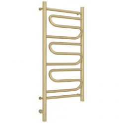 Полотенцесушитель электрический Сунержа Элегия 3.0, высота 80 см, ширина 40 см, диммер слева/справа, цвет матовая шампань, 022-5818-8040/022-5819-8040