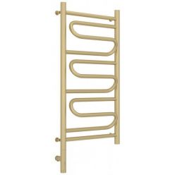 Полотенцесушитель электрический Сунержа Элегия 3.0, высота 80 см, ширина 40 см, диммер слева/справа, цвет матовая шампань, 022-5818-8040/022-5819-8040