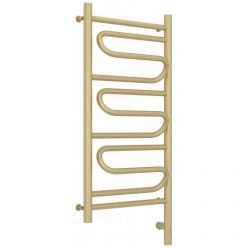 Полотенцесушитель электрический Сунержа Элегия 3.0, высота 80 см, ширина 40 см, диммер слева/справа, цвет матовая шампань, 022-5818-8040/022-5819-8040