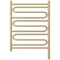 Полотенцесушитель электрический Сунержа Элегия 3.0, высота 80 см, ширина 60 см, диммер слева/справа, цвет матовая шампань, 022-5818-8060/022-5819-8060