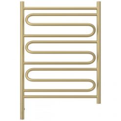 Полотенцесушитель электрический Сунержа Элегия 3.0, высота 80 см, ширина 60 см, диммер слева/справа, цвет матовая шампань, 022-5818-8060/022-5819-8060